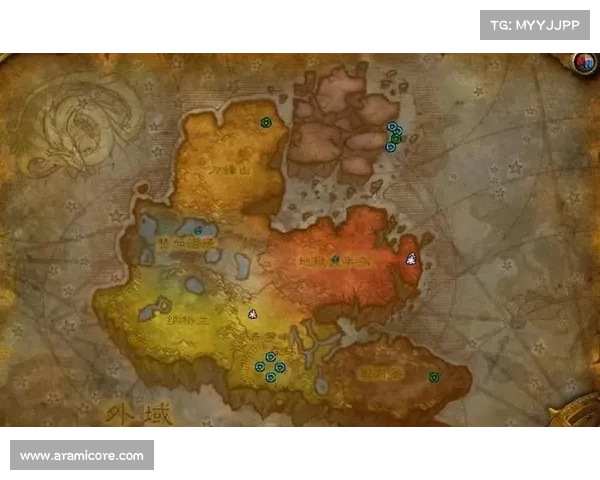 魔兽世界新地图模块:图标定位指南 魔兽世界新地图模块:图标定位指南